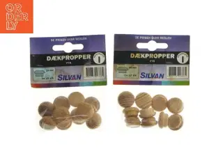 Dækpropper i fyrretræ, 16 mm fra Silvan (str. 16 mm)