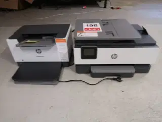 2 stk. Printere - 1 stk. HP OfficeJet Pro 8022e