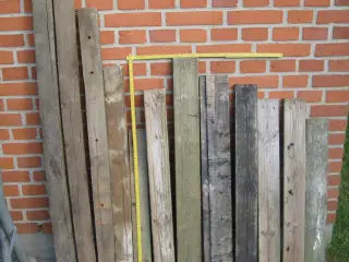 Trykimprægnerede Stolper/Brædder/Lægter - Brugte