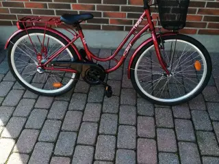 Pigecykel 24" Puch m/3 Gear, STÅR SOM NY.