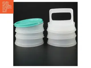 Tupperware burgerpresser fra Tupperware (str. Ø 10,5 cm)