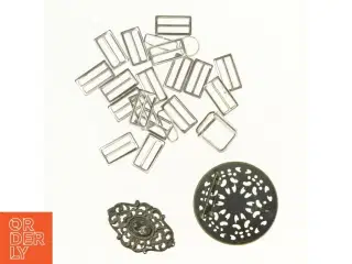 Assorteret bæltespænder (str. 8 x 8 cm 4 x 2 cm)