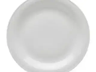 12 stk. Tallerken hvid 240 mm vægtsikker Josefine