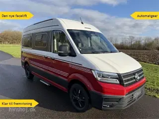 2025 - Eriba Car 600 Cherry Red Aut   Ny facelift fra VW hos Hinshøj Caravan.