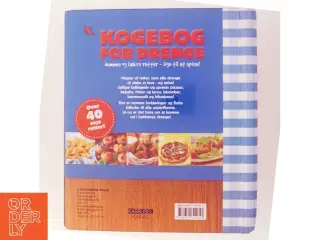 Kogebog for drenge : nemme og lækre retter - lige til at spise! (Bog)