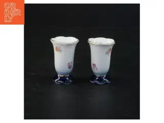 Porcelæns vaser, små (str. 6 x 4,3 cm)