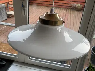 Loftslampe - glas- ufo