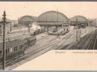 Dresden - Hauptbahnhof - Ubrugt