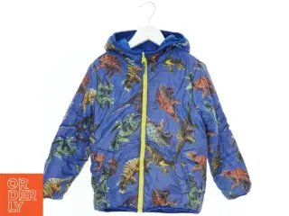 Blå jakke med dinosaurprint fra Esprit (str. 116)