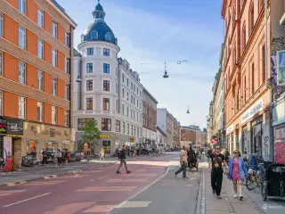 Charmerende område med fælles terrasse