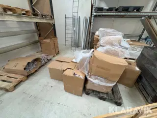 Diverse papbakker til mad