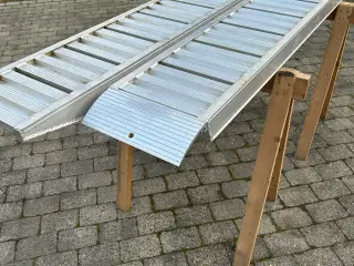 Slisker - ramper Aluminium lige 3000 kg