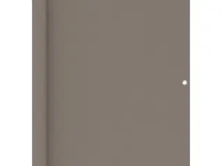 Altanafskærmning 120x500 cm oxfordstof gråbrun