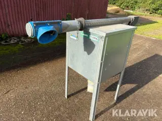 Lille kornsilo til træpiller Mafa