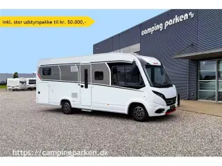 2025 - Dethleffs Trend I 7057 EBL   Superflot, nyudviklet Trend, 180 hk, automatgear, face-to-face siddegruppe, enkeltsenge