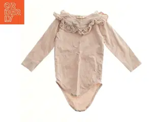 Langærmet bodystocking med flæser fra MarMar (str. 80)