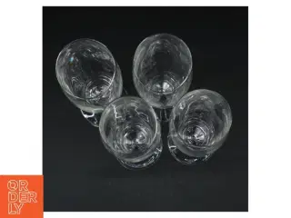 Sæt med 4 ølglas fra Eva Solo (str. Ø. 7 cm. længde. 23 cm. 4 styk)