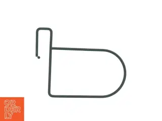 Bogstøtte i sort metal (str. 18 x 13 cm)