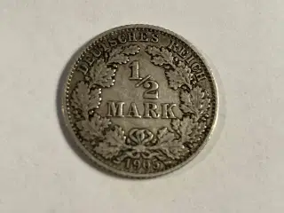 1/2 Mark 1905 Germany