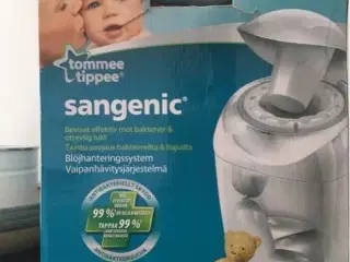 Puslepude med memory skum og ble spand