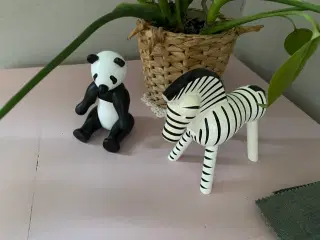 Kay Bojesen zebra og panda
