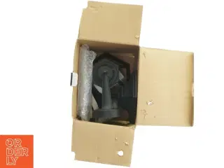 Sort udendørslampe fra Biltema