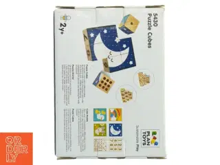 Puslespil terninger fra PlanToys (str. 19x8x14 cm)