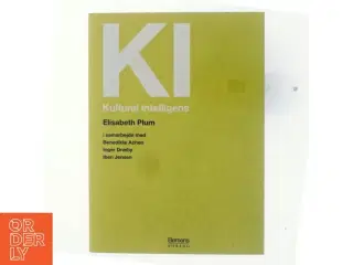KI - kulturel intelligens af Elisabeth Plum (Bog)