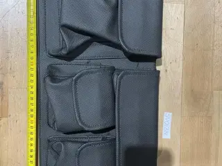 Corsiva Opbevaringslomme – Multifunktionel Cockpit Organizer (Grå stor lomme på venstre side)