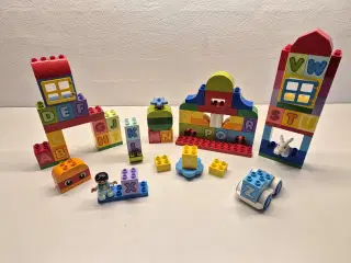 Duplo Bogstav By med alfabetet samt forskellige kl