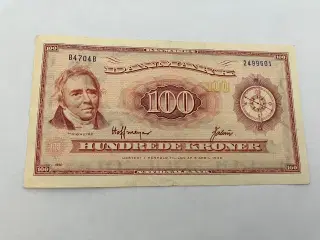 100 Kroner 1970