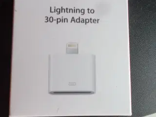 Lightning til 30 pin adapter for Apple Iphone