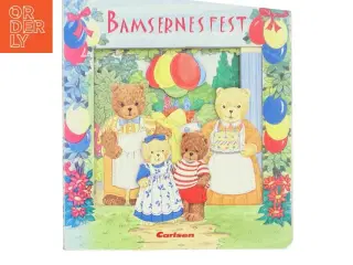 Børnebog “Bamsernes fest” med udskårne 3D-sider
