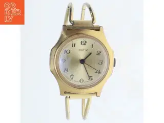 Guldfarvet Inex dameur fra Inex (str. Ø 7 mm)