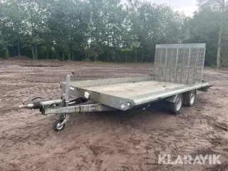 Maskintrailer Wagenbouw Hapert 3500 kg