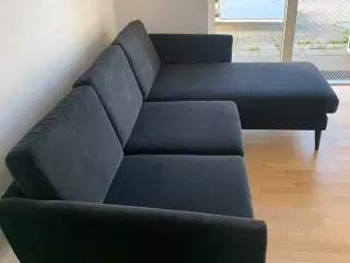 Sofa med chaiselong  