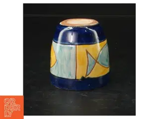 Keramikkrus med fiske-design (str. 7 cm)