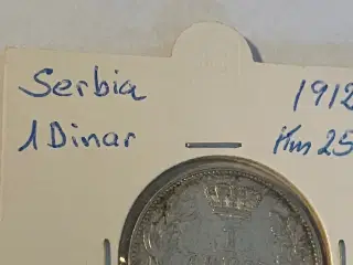 1 Dinar Serbia 1912