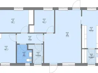 4 værelses hus/villa på 100 m2, Tarm, Ringkøbing