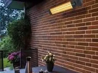 Heat1 Eco pro-line terrassevarmer, infrarød, bluetooth, 2000W, sort