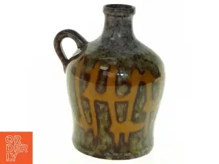 Keramik flaskevase fra Gdr (str. 16x11 cm)