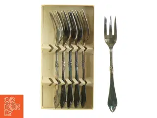 Sæt med dessertgafler fra Absa (str. 15 cm)