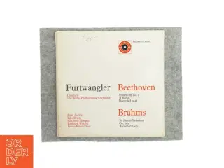 Furtw&#228;ngler Beethoven Brahms vinylplade