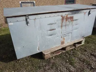 Stor værktøjskasse Galvaniseret opdelt (MOMSFRI)