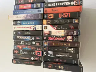  21 VHS. Action pris fra 