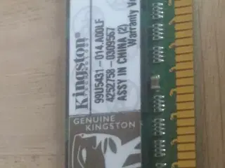 2 stk smalle ddr2 ramblokke tilstationær