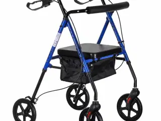 Rollator med 4 hjul ActionMed – let aluminium, højdejusterbar