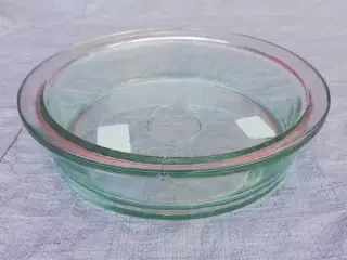Glasskål til fyrfadslys