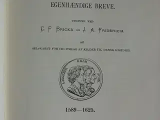 kong christian den fjerdes egenhændige breve 1-8 ,