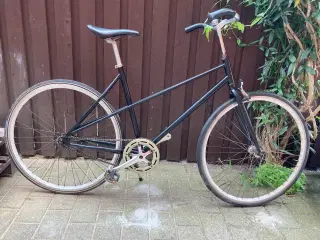 Fed singlespeed cykel med mixtestel